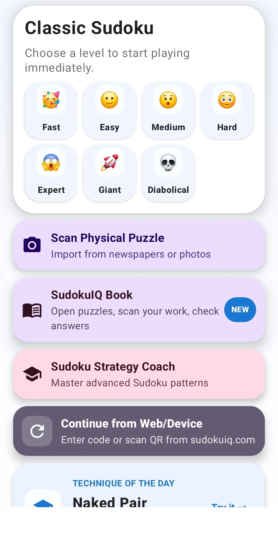 Sudoku: Classic Offline Game screenshot